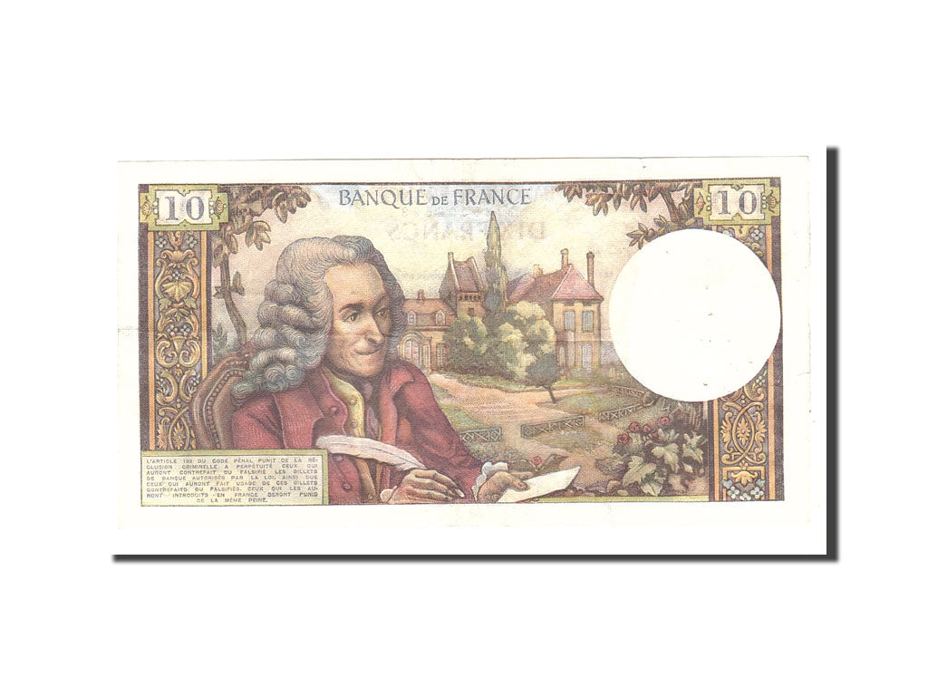 Banknote, France, 10 Francs, 1971, 1971-09-02, EF(40-45), Fayette:62.51, KM:147d