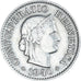 Coin, Switzerland, 5 Rappen, 1940, Bern, VF(30-35), Copper-nickel, KM:26