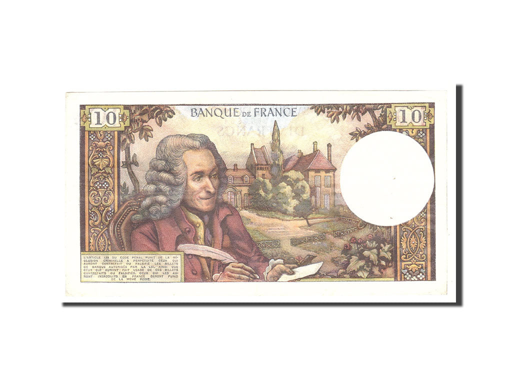 Biljet, Frankrijk, 10 Francs, 1972, 1972-03-02, TTB, Fayette:62.55, KM:147d