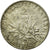 Munten, Frankrijk, Semeuse, 2 Francs, 1914, Castelsarrasin, PR, Zilver