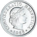 Coin, Switzerland, 5 Rappen, 1965, Bern, EF(40-45), Copper-nickel, KM:26