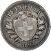 Coin, Switzerland, 2 Rappen, 1893, Bern, VF(30-35), Bronze, KM:4.2