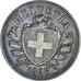 Coin, Switzerland, 2 Rappen, 1898, Bern, AU(50-53), Bronze, KM:4.2