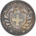 Moneda, Suiza, 2 Rappen, 1899, Bern, EBC, Bronce, KM:4.2