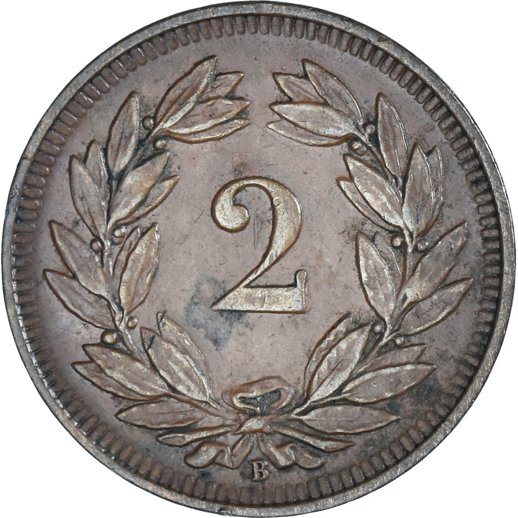Monnaie, Suisse, 2 Rappen, 1903, Bern, TTB, Bronze, KM:4.2