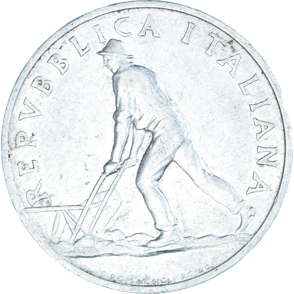 Coin, Italy, 2 Lire, 1948, Rome, EF(40-45), Aluminum, KM:88