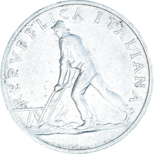 Coin, Italy, 2 Lire, 1948, Rome, EF(40-45), Aluminum, KM:88