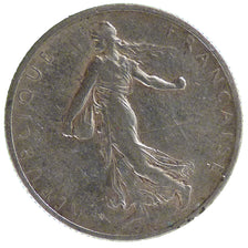 FRANCE, 2 Francs, 1914, Castelsarrasin, AU(50-53), Silver, Gadoury #532, 9.90