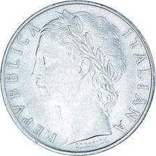 Coin, Italy, 100 Lire, 1955, Rome, EF(40-45), Stainless Steel, KM:96.1