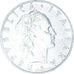Moneta, Włochy, 50 Lire, 1960, Rome, EF(40-45), Stal nierdzewna, KM:95.1