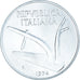 Münze, Italien, 10 Lire, 1974, Rome, UNZ, Aluminium, KM:93