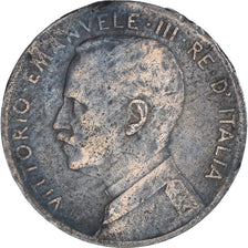 Monnaie, Italie, Vittorio Emanuele III, 2 Centesimi, 1911, Rome, TB, Bronze
