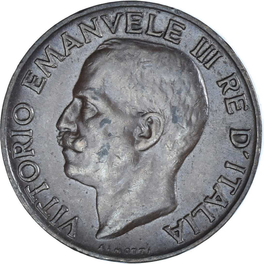 Moneta, Italia, Vittorio Emanuele III, 5 Centesimi, 1931, Rome, BB+, Bronzo