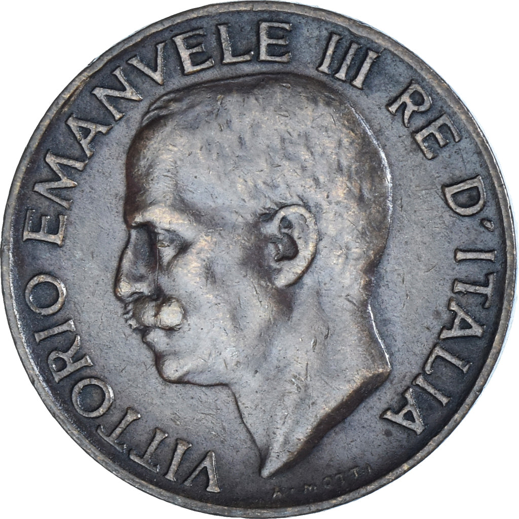Moeda, Itália, Vittorio Emanuele III, 5 Centesimi, 1932, Rome, EF(40-45)