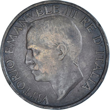 Coin, Italy, Vittorio Emanuele III, 10 Centesimi, 1935, Rome, VF(30-35), Bronze