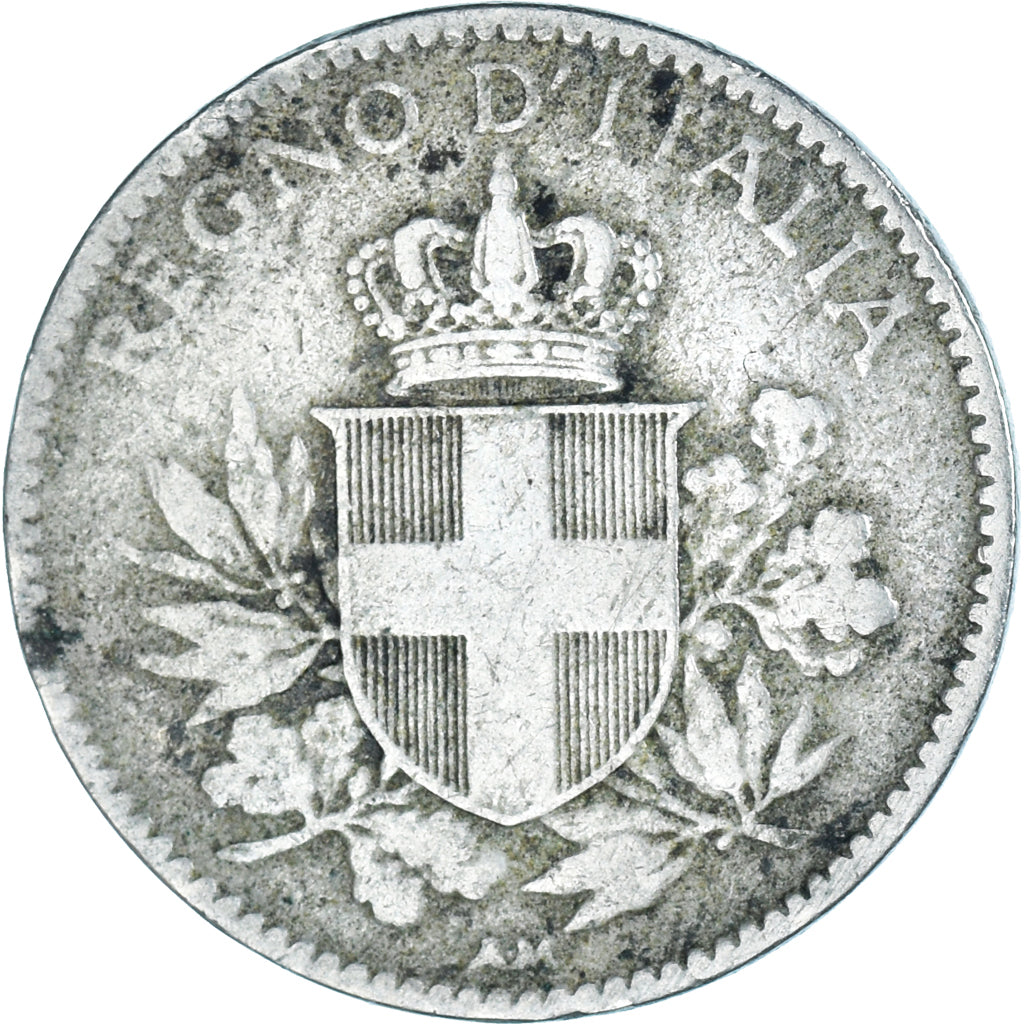 Coin, Italy, Vittorio Emanuele III, 20 Centesimi, 1920, Rome, VF(20-25)