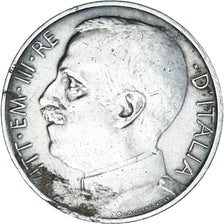 Monnaie, Italie, Vittorio Emanuele III, 50 Centesimi, 1920, Rome, TB+, Nickel