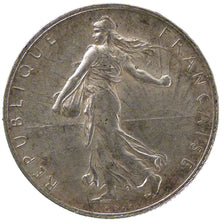 FRANCE, Semeuse, 2 Francs, 1916, Paris, KM #845.1, MS(60-62), Silver, 27,...