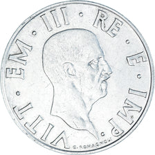 Moneta, Włochy, Vittorio Emanuele III, 2 Lire, 1939, Rome, EF(40-45), Stal