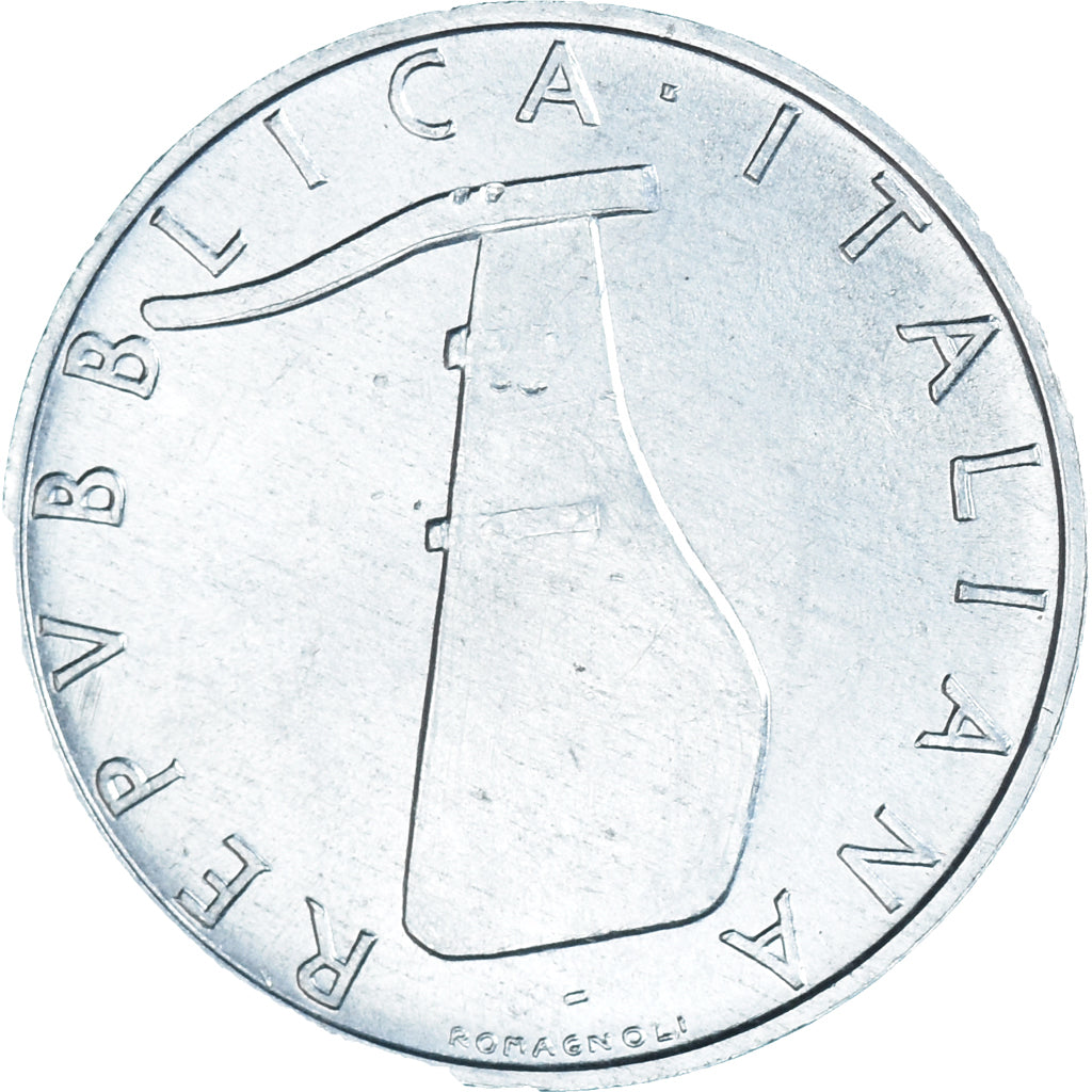 Moneda, Italia, 5 Lire, 1978, Rome, MBC+, Aluminio, KM:92