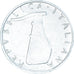 Moneda, Italia, 5 Lire, 1979, Rome, MBC, Aluminio, KM:92