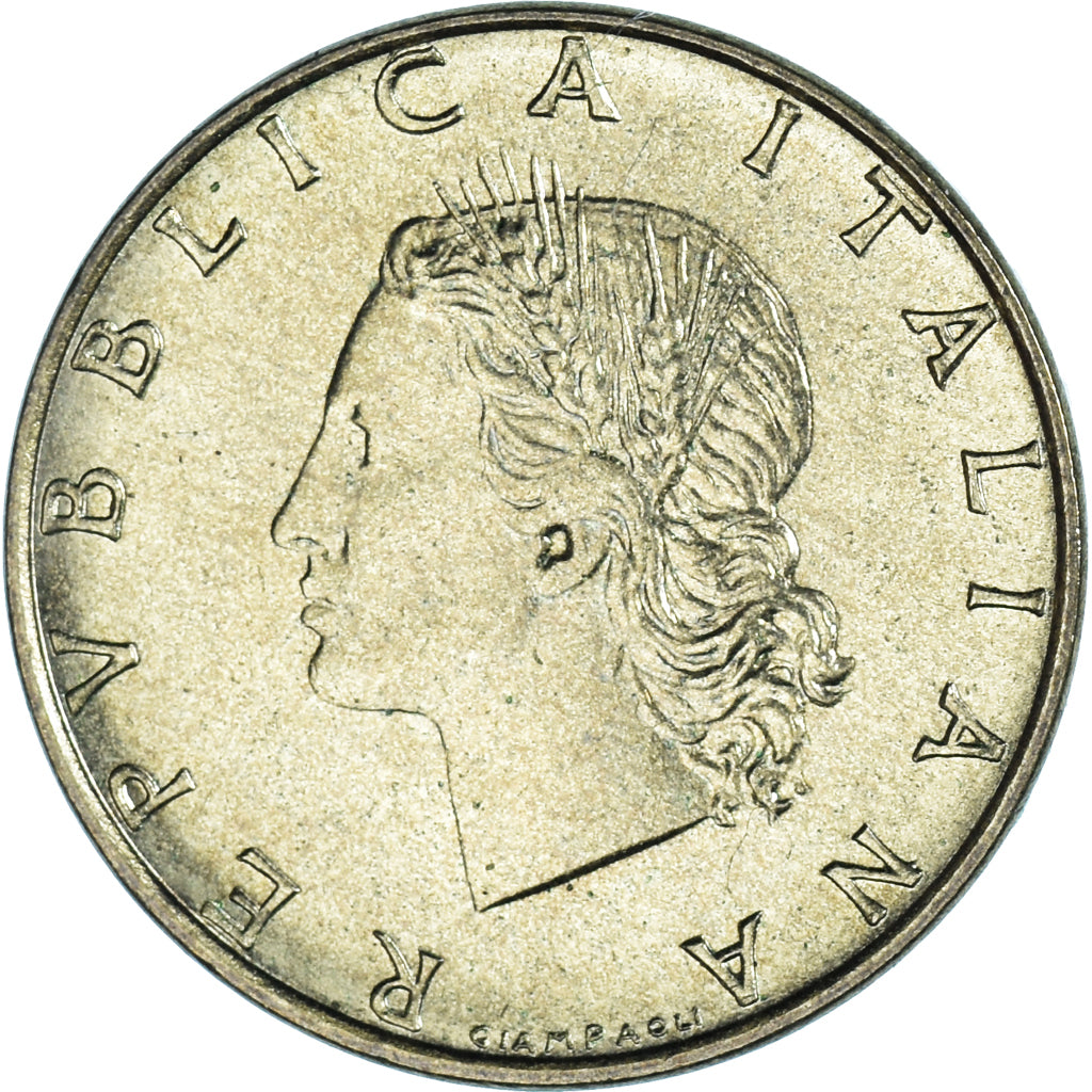 Münze, Italien, 20 Lire, 1974, Rome, VZ, Aluminum-Bronze, KM:97.2