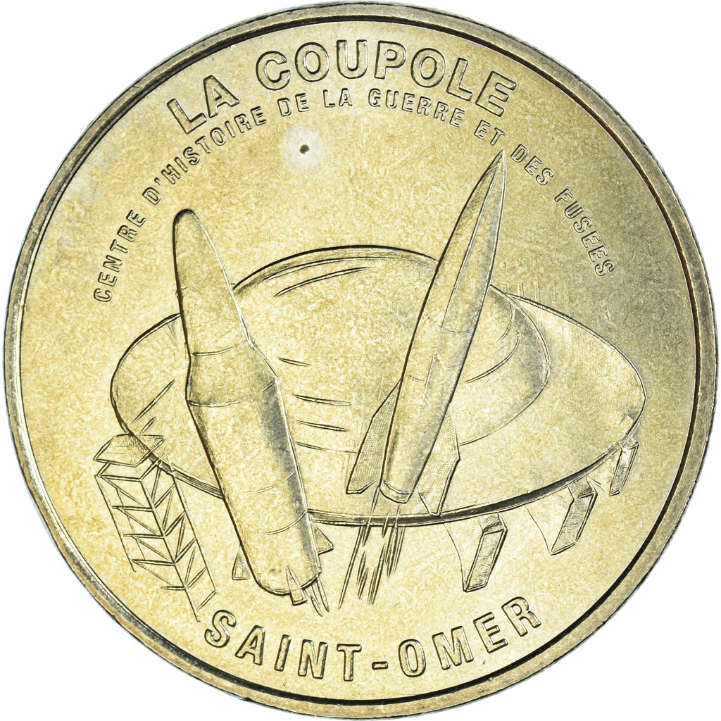 Francia, zeton, Tourist Token, Arts & Culture, MBC, Aluminio y cuproníquel