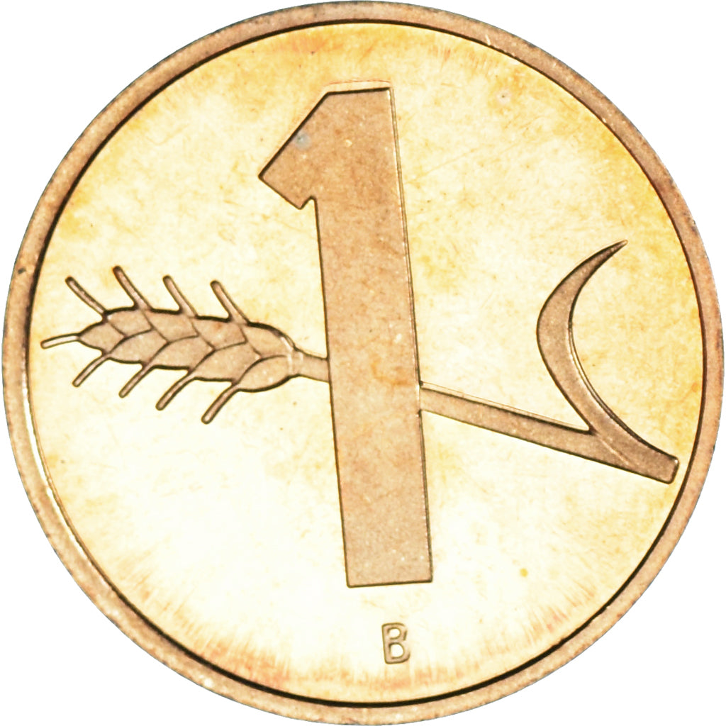 Coin, Switzerland, Rappen, 1987, Bern, BE, MS(65-70), Bronze, KM:46
