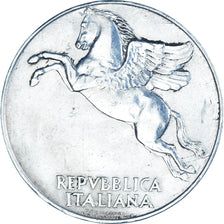 Monnaie, Italie, 10 Lire, 1949, Rome, TTB+, Aluminium, KM:90
