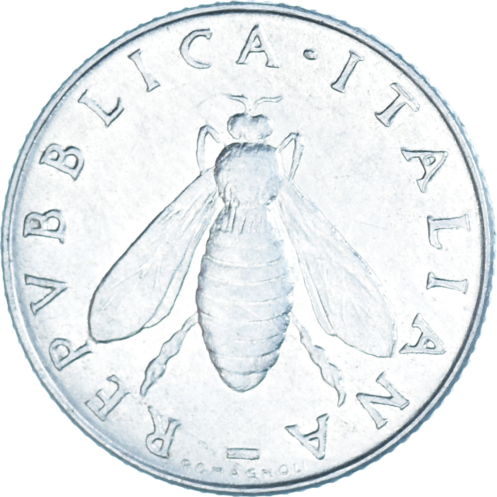Moneta, Włochy, 2 Lire, 1953, Rome, EF(40-45), Aluminium, KM:94