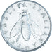 Coin, Italy, 2 Lire, 1955, Rome, EF(40-45), Aluminum, KM:94