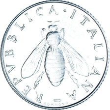 Coin, Italy, 2 Lire, 1969, Rome, MS(63), Aluminum, KM:94