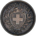 Coin, Switzerland, Rappen, 1890, Bern, AU(50-53), Bronze, KM:3.1