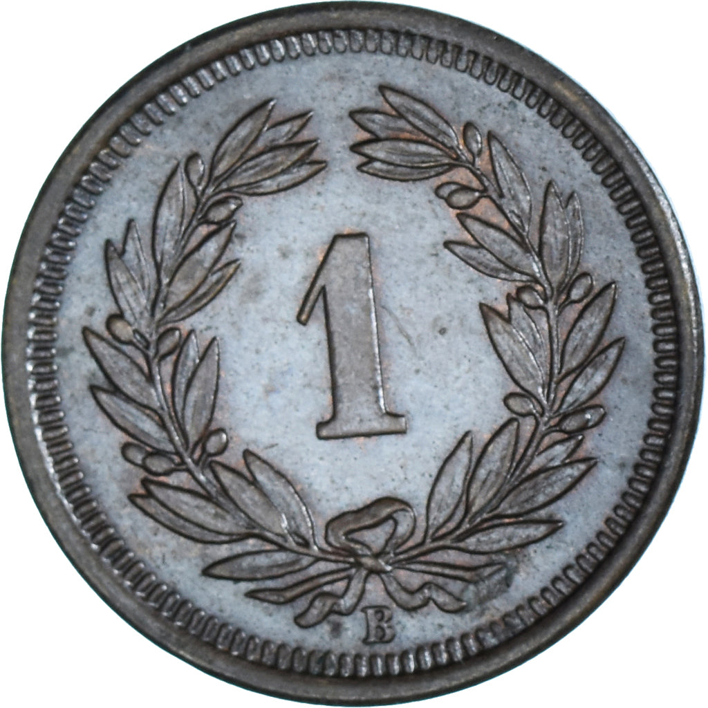 Monnaie, Suisse, Rappen, 1906, Bern, TTB, Bronze, KM:3.2