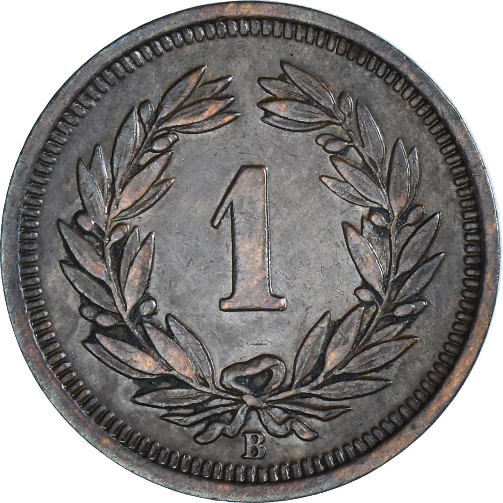 Coin, Switzerland, Rappen, 1926, Bern, EF(40-45), Bronze, KM:3.2