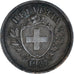 Coin, Switzerland, Rappen, 1927, Bern, EF(40-45), Bronze, KM:3.2
