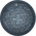 Coin, Switzerland, Rappen, 1945, Bern, EF(40-45), Zinc, KM:3a