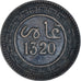 Coin, Morocco, 'Abd al-Aziz, 5 Mazunas, 1902, Birmingham, EF(40-45), Bronze