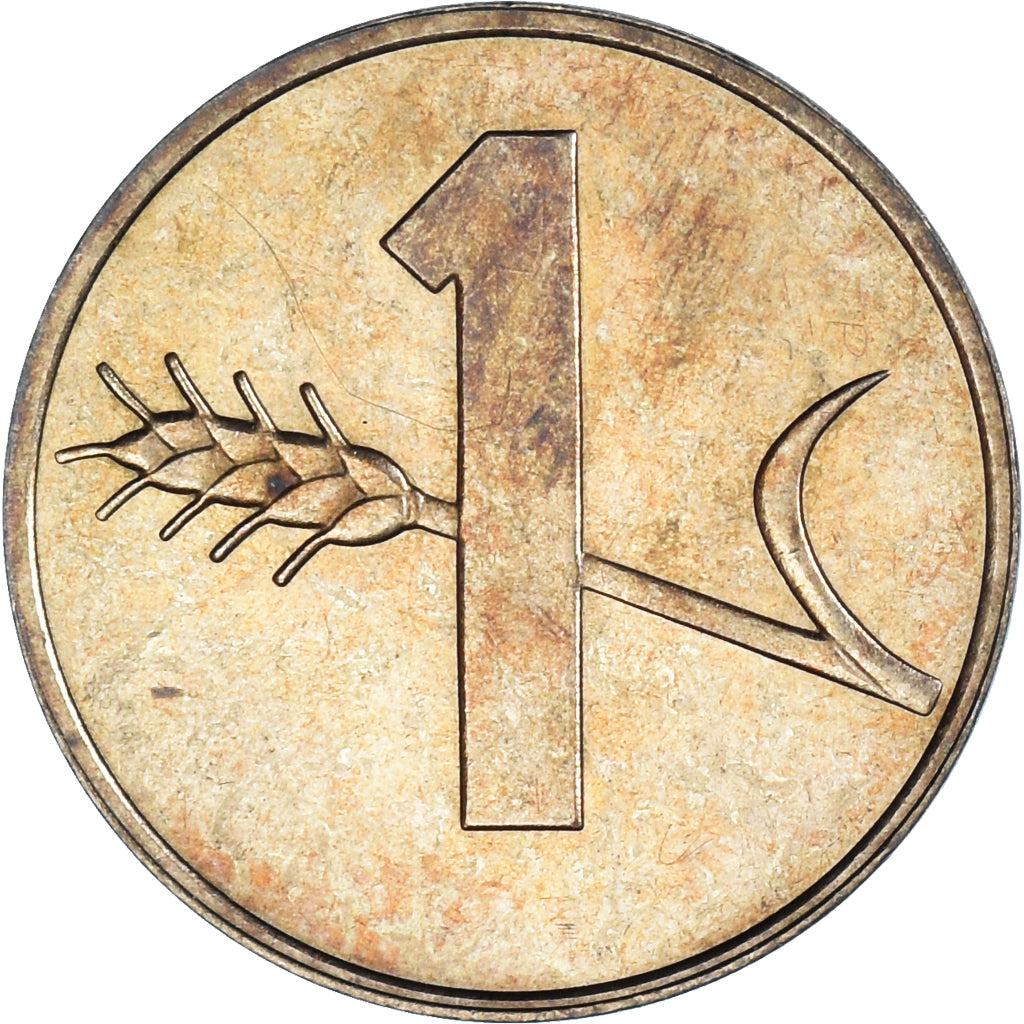 Coin, Switzerland, Rappen, 1977, Bern, EF(40-45), Bronze, KM:46