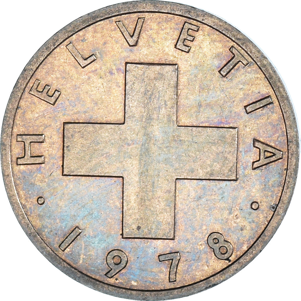 Monnaie, Suisse, Rappen, 1978, Bern, TTB, Bronze, KM:46