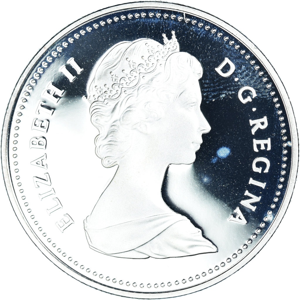 Coin, Canada, Elizabeth II, Dollar, 1982, Royal Canadian Mint, Ottawa, BE