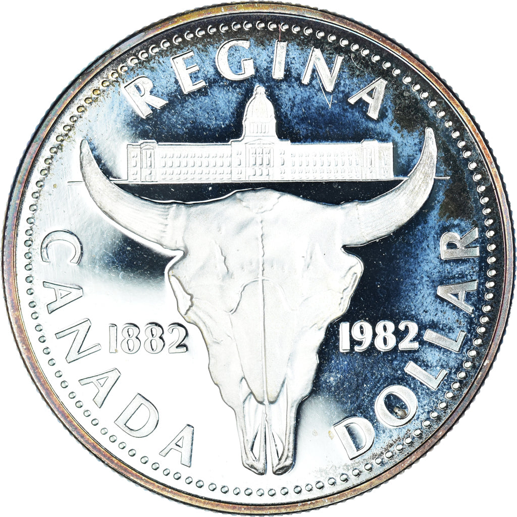 Coin, Canada, Elizabeth II, Dollar, 1982, Royal Canadian Mint, Ottawa, BE