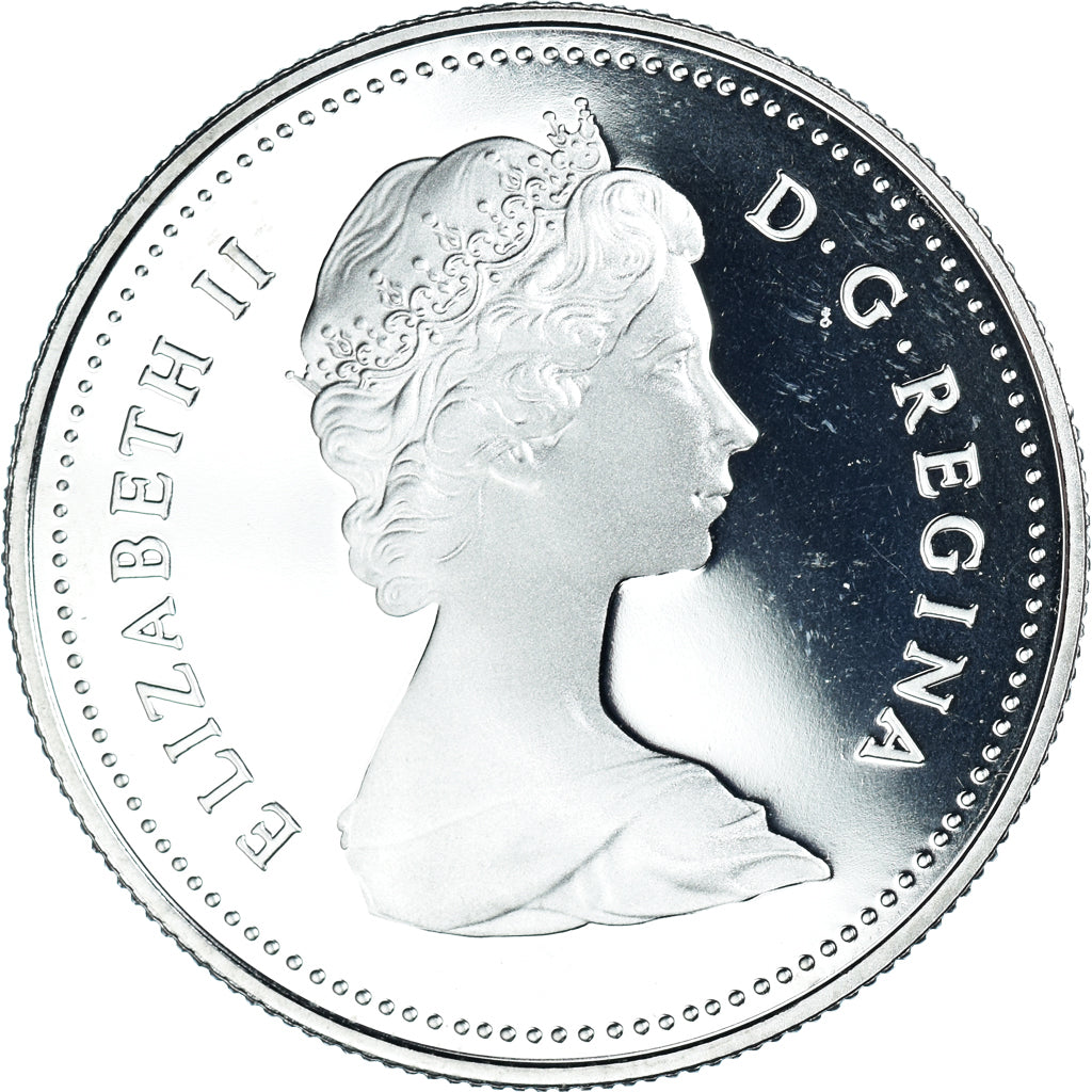 Coin, Canada, Elizabeth II, Dollar, 1982, Royal Canadian Mint, Ottawa, BE