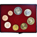 Monaco, Set, 2001, Set 8 monnaies Euro, MS(65-70)