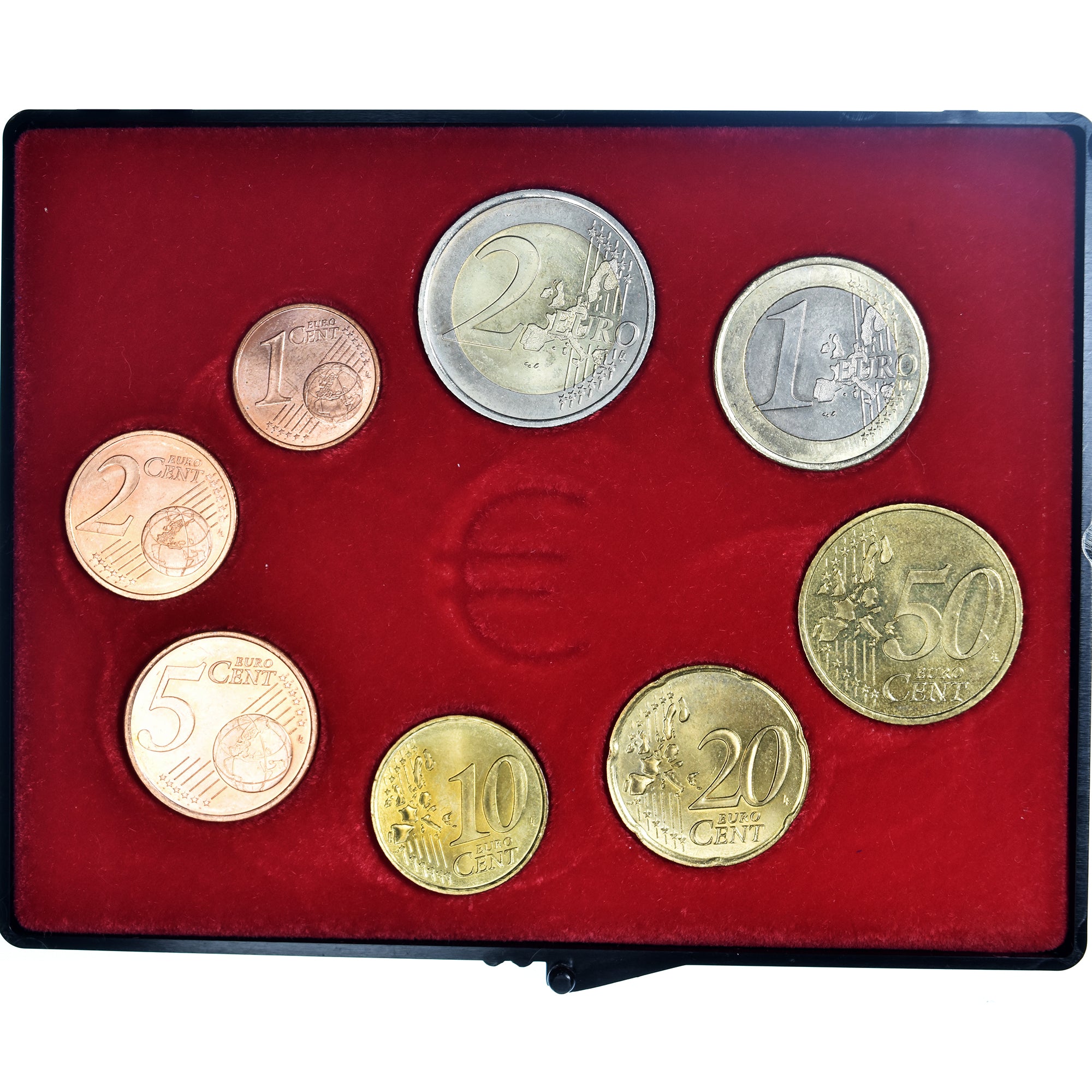 Monaco, Set, 2001, Set 8 monnaies Euro, MS(65-70), ND
