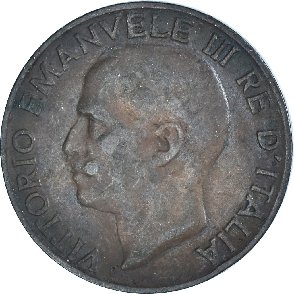 Moeda, Itália, Vittorio Emanuele III, 5 Centesimi, 1928, Rome, VF(20-25)