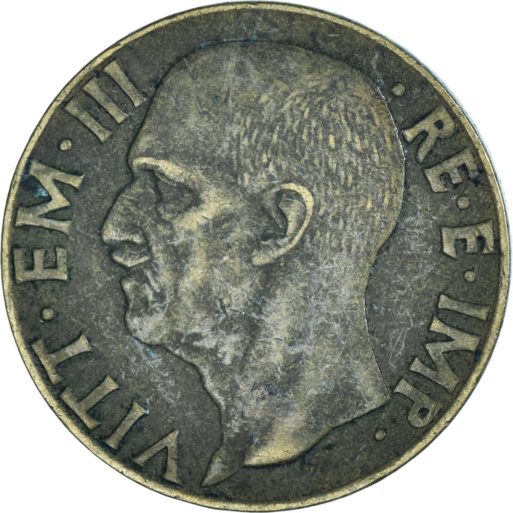 Munten, Italië, Vittorio Emanuele III, 10 Centesimi, 1941, Rome, FR