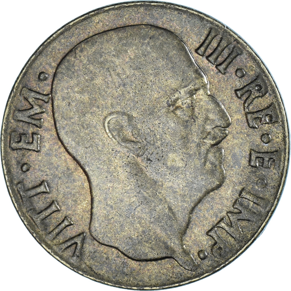Moeda, Itália, Vittorio Emanuele III, 5 Centesimi, 1942, Rome, AU(50-53)