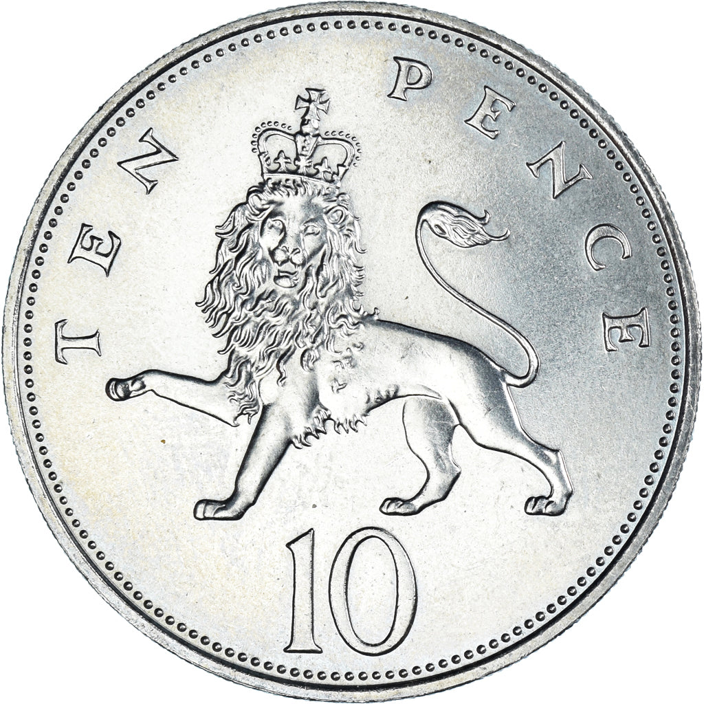 Coin, Great Britain, Elizabeth II, 10 Pence, 1983, MS(63), Copper-nickel, KM:930