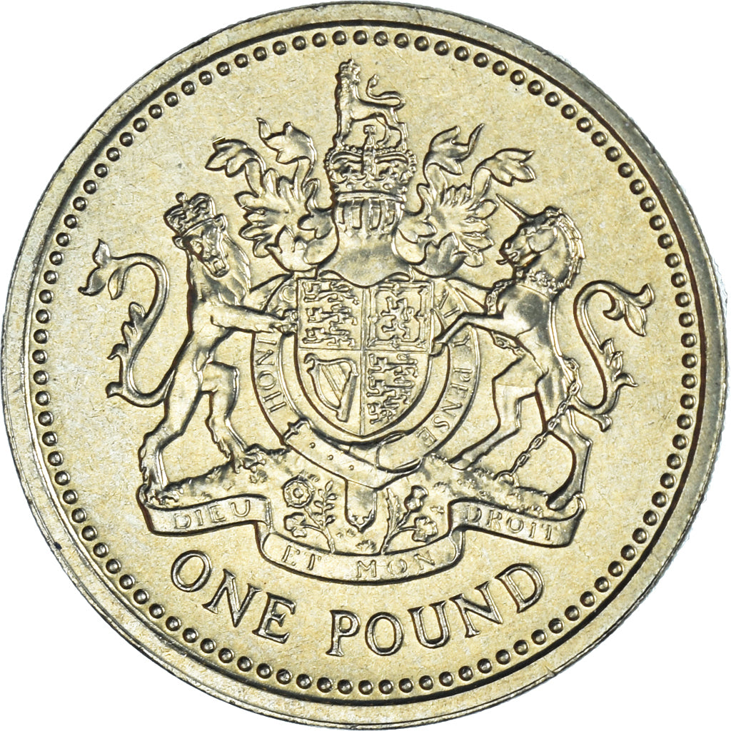 Monnaie, Grande-Bretagne, Elizabeth II, Pound, 1983, SPL, Nickel-Cuivre, KM:933